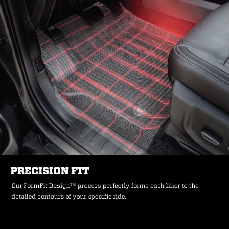 Husky Liners 24-25 Hyundai Kona Weatherbeater Front & 2nd Seat Floorliner (3pc Set) - Blk-thumbmail-3