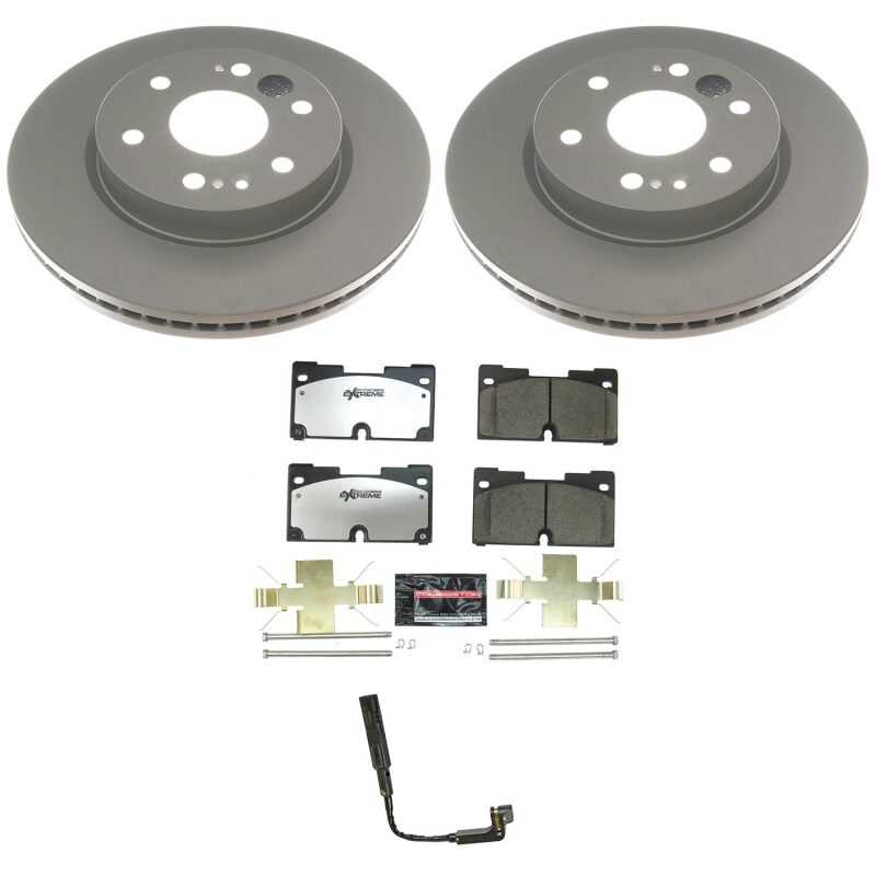 Power Stop 21-24 Cadillac Escalade Front Z36 Coated Truck & Tow Brake Kit-thumbmail-1