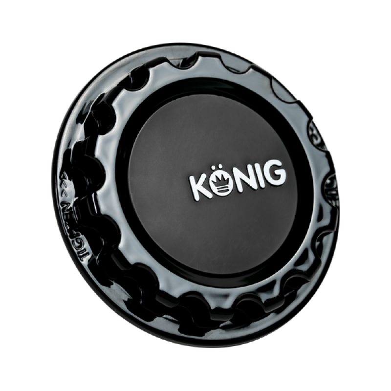 Konig MRK1 Gloss Black Gear Cap w/ Logo-thumbmail-1