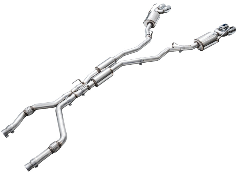 AWE Tuning 2020+ Ford Explorer ST Touring Edition Exhaust w/ Chrome Silver Tips-thumbmail-14