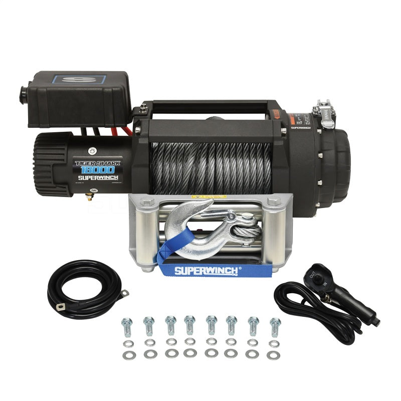 Superwinch 18000 LBS 12V DC Wire Rope Tiger Shark Winch-thumbmail-3
