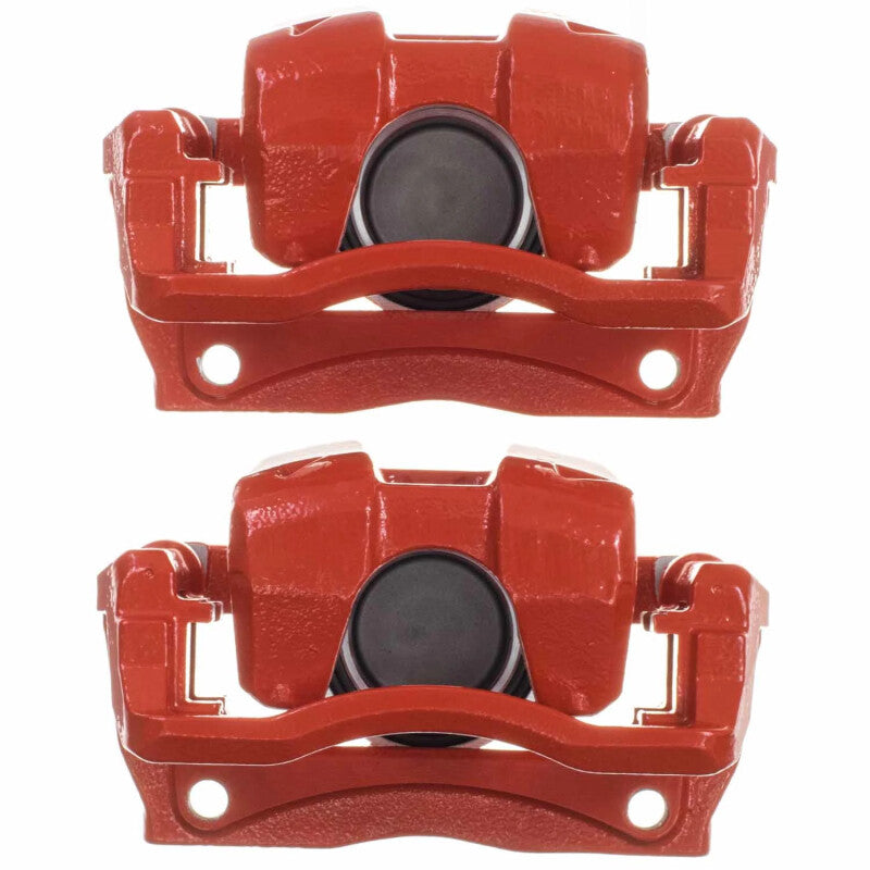 Power Stop 23-26 Honda HR-V Front Red Caliper w/Bracket (Pair)-thumbmail-1