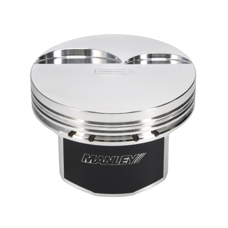Manley Small Block Chevrolet LS Series 4.010in Bore -4cc Flat Top Piston Set-thumbmail-4