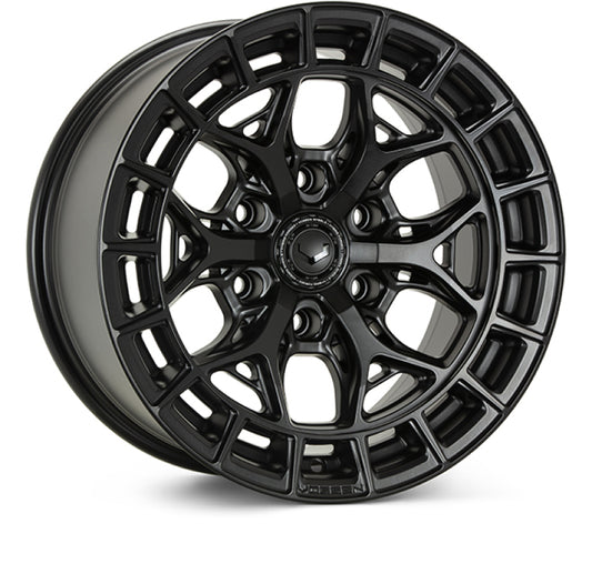 Vossen HFX-6 22x9.5 - 6x139.7 - ET30 - Deep - 95.1 - Satin Black Wheel