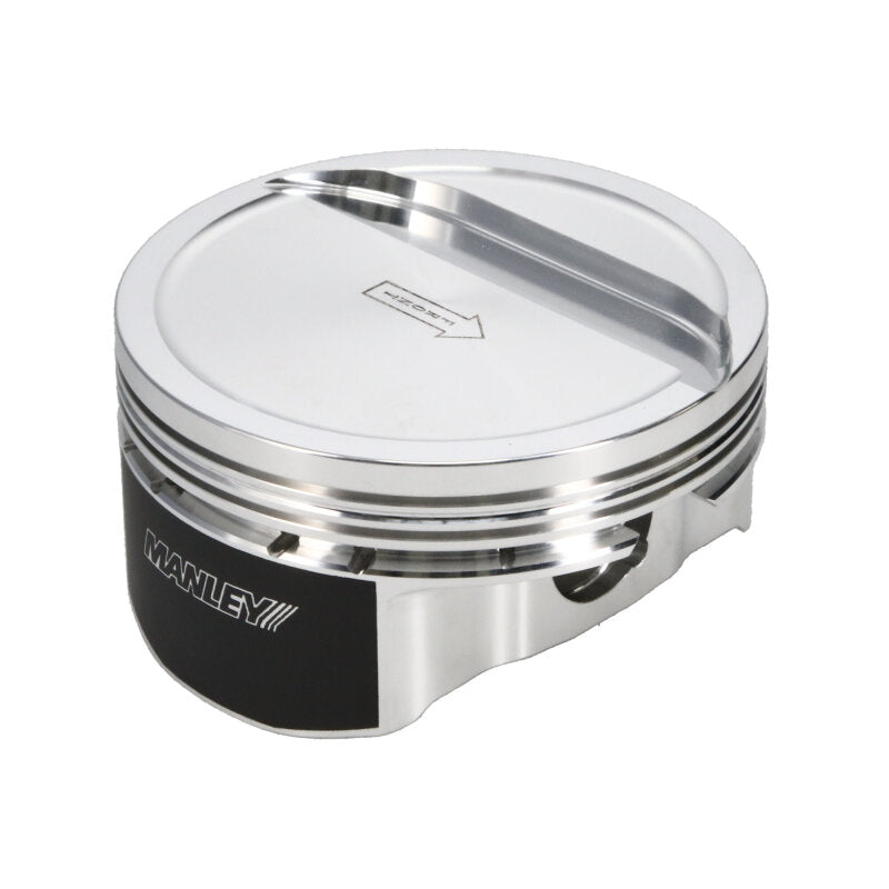 Manley Small Block Chevrolet LS Series 4.125in Bore 11cc Dish Topped Piston Set-thumbmail-3