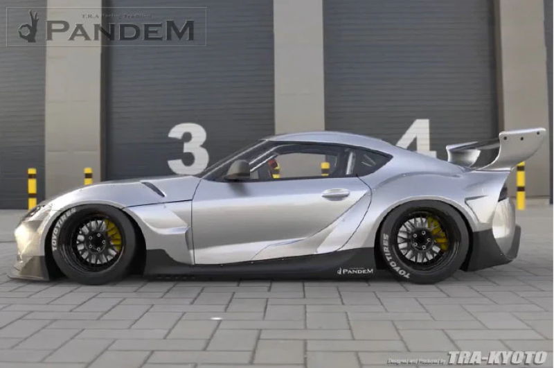 GReddy Pandem 2019+ Toyota Supra Side Skirts-thumbmail-1
