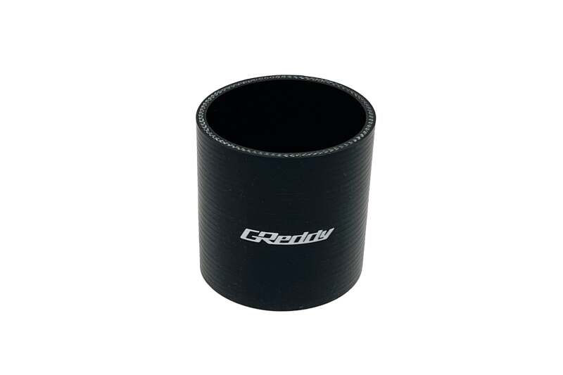 GReddy 60mm x 70mm Silicone Straight Hose - Black-thumbmail-1