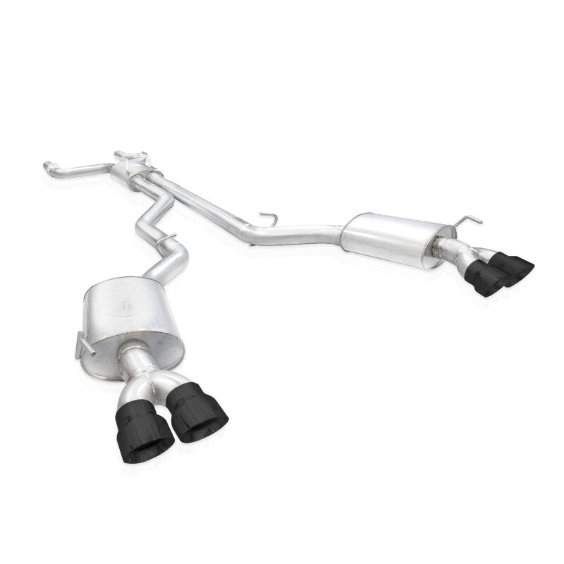 Stainless Works 20-24 Ford Explorer Catback - Black Tips-thumbmail-1