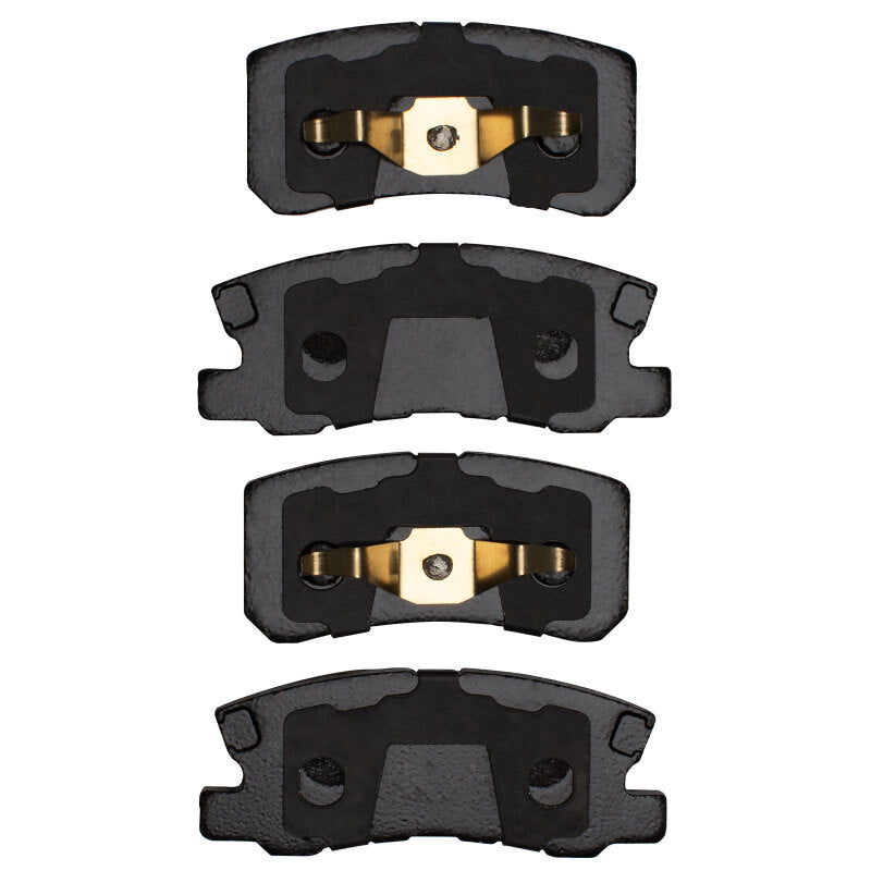 R1 00-17 Mitsubishi Outlander Sport Rear Semi Met Brake Pads-thumbmail-4