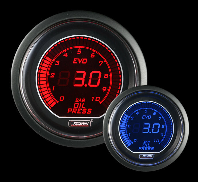 52mm Evo Electrical Oil Pressure Gauge-BAR-thumbmail-2
