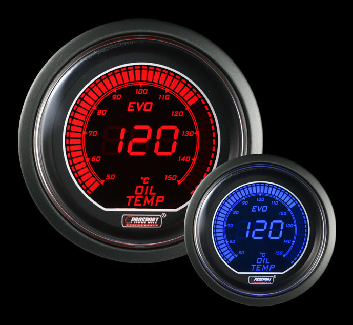 2-1/16" Evo Electrical Oil Temperature Gauge-Celsius-thumbmail-4
