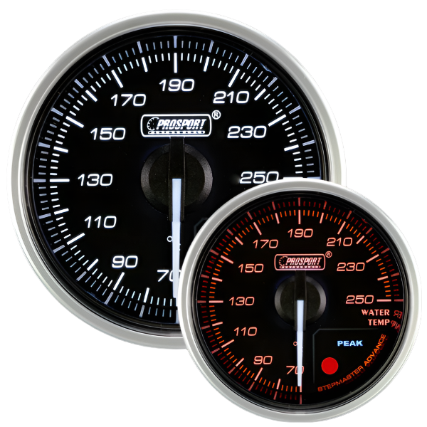 2-1/16" Supreme Series Electrical Water Temperature Gauge-thumbmail-1