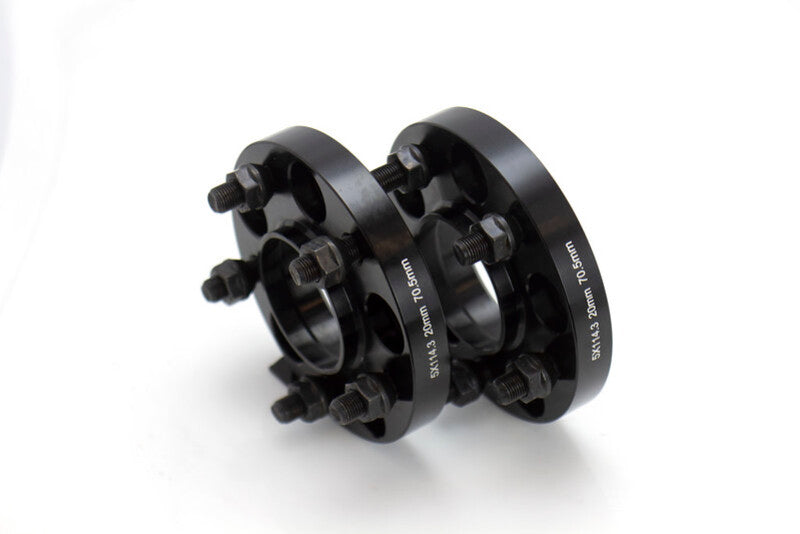 Wheel Mate 5x4.5 Bolt Pattern 1.5in Thick 82mm ID 164mm OD 1/2x20 Stud Wheel Adapter (Single)-thumbmail-2