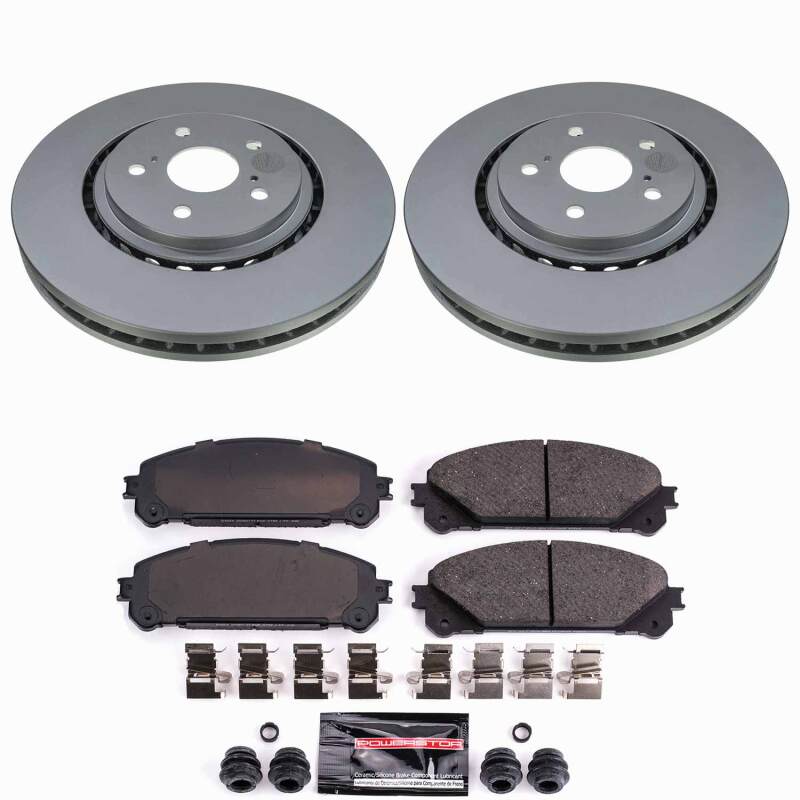 Power Stop 2025 Toyota RAV4 Front Z23 Coated Brake Kit-thumbmail-1