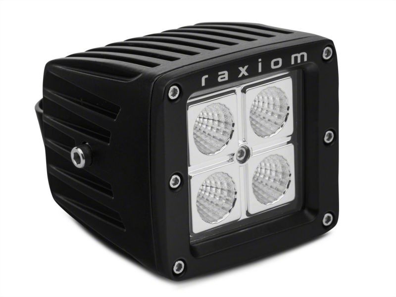 Raxiom 3-In Square 4-LED Off Road Light Flood Beam Universal (Some Adaptation May Be Required)-thumbmail-5