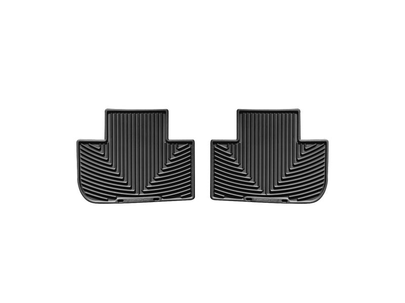 WeatherTech 05+ Cadillac STS Rear Rubber Mats - Black-thumbmail-1