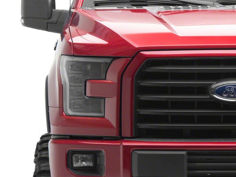 Raxiom 15-17 Ford F-150 CXR Series LED Headlights- Black Housing- Clear Lens-thumbmail-4