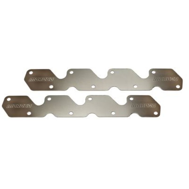 Moroso CFE SBX 4.5in Bore Space Heads Exhaust Block Off Storage Plate - Pair-thumbmail-1