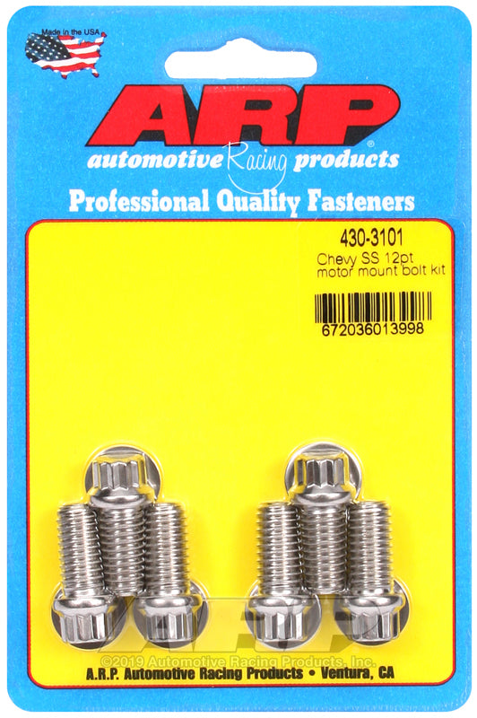 ARP Chevy SS 12pt Motor Mount Bolt Kit-thumbmail-1