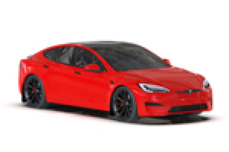 Rally Armor 21-23 Tesla Model S / S Plaid Black UR Mud Flap w/ Red Logo-thumbmail-2