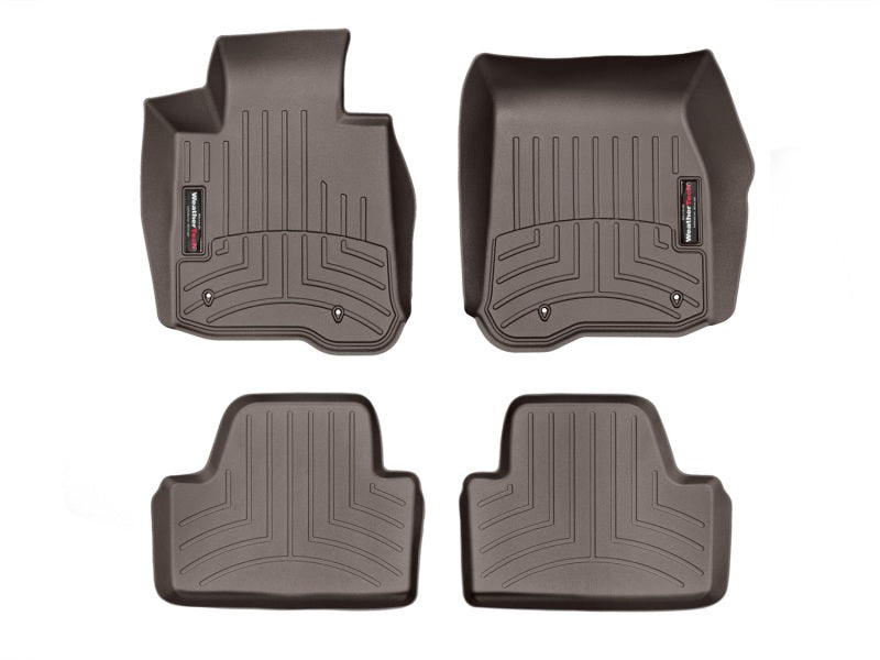 WeatherTech 2014+ BMW 4-Series Front + Rear FloorLiner - Cocoa-thumbmail-1