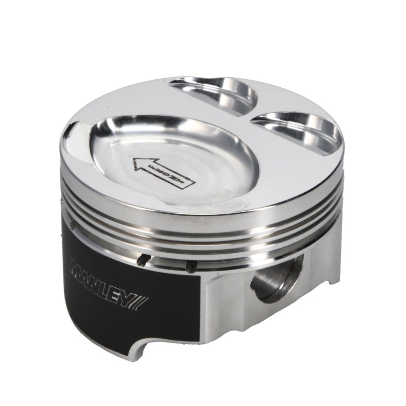 Manley MazdaSpeed 3 MZR 2.3L 87.75mm Bore -13.3cc Dome 9.5:1 CR  Pistons w/ Rings - Set of 4-thumbmail-2