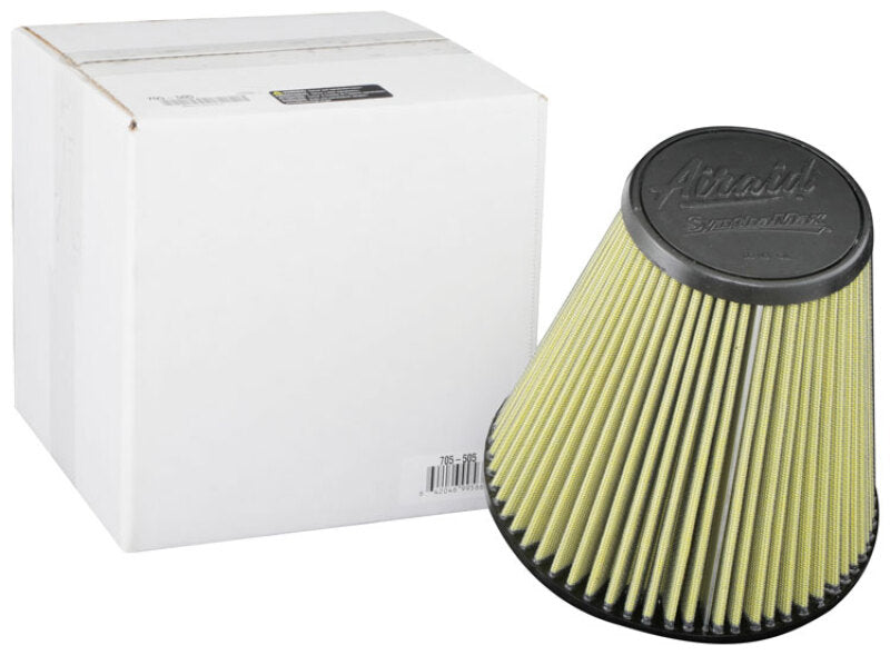 Airaid Cone Filter 4-1/2in flg 7-1/4in b 4-9/32in t 7-1/8in h-thumbmail-3