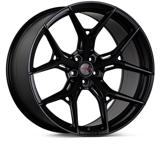 Vossen HF-5 - 21X10 - 5X112 - ET11 - DEEP - SB - Satin Black Wheel