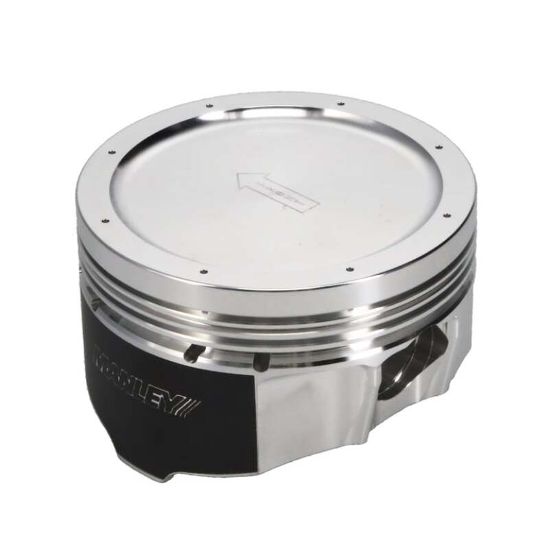 Manley 4.6L Ford Modular (2/4 Valve) 3.552in Bore 1.2in CD 11cc Turbo Tuff Dish Pistons - Set of 8-thumbmail-5