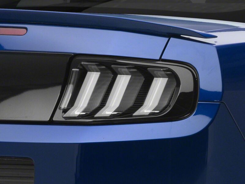 Raxiom 13-14 Ford Mustang CXR Series LED Tail Lights- Black Housing- Smoked Lens-thumbmail-3
