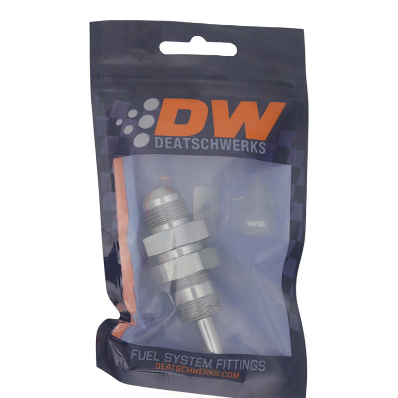 DeatschWerks 8AN Male Flare to Straight 5/16in Single Hose Barb - Anodized DW Titanium-thumbmail-2