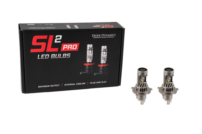 Diode Dynamics H4 White SL2 Pro LED Bulbs (Single)-thumbmail-2