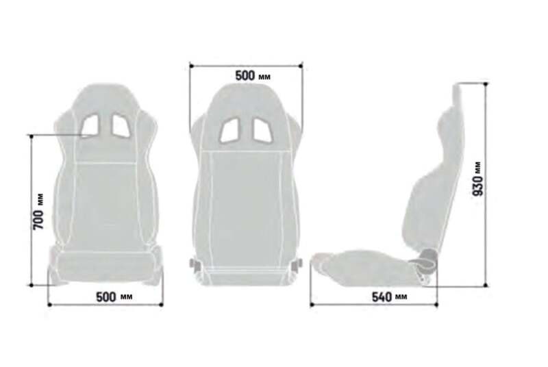 Sparco Seat R100 Blk/Grey-thumbmail-2