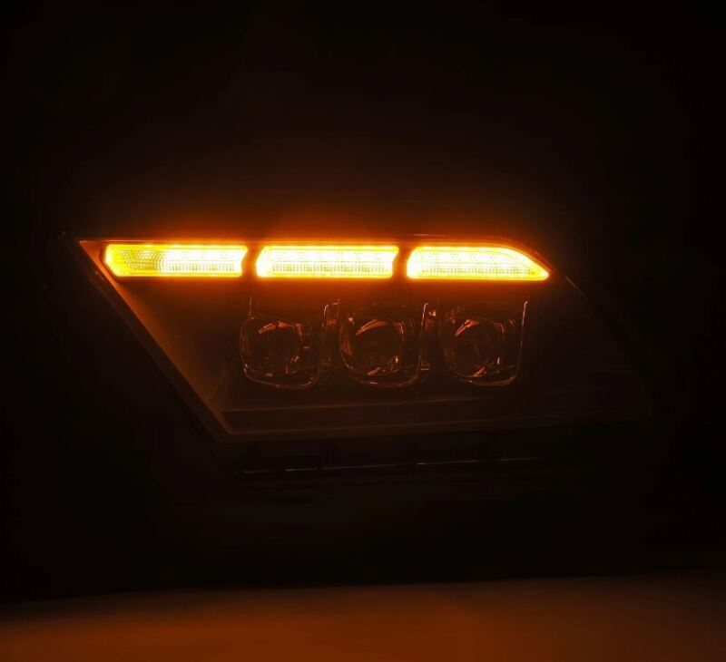 AlphaRex 10-12 Ford Mustang NOVA-Series LED Projector Headlights Blk w/Activ Light & Seq.Sig /SB DRL-thumbmail-2