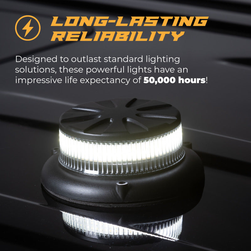 Putco Hornet Beacon Strobe Light Bar - (Amber/White)-thumbmail-3