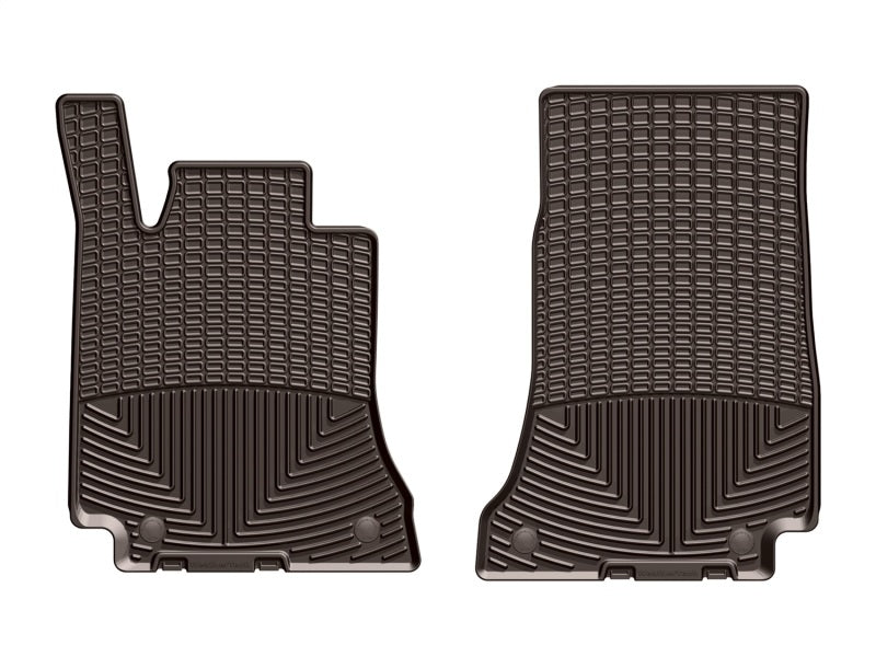WeatherTech 2015+ Mercedes-Benz C-Class Sedan/Coupe/Cabriolet Front Rubber Mats - Cocoa-thumbmail-2