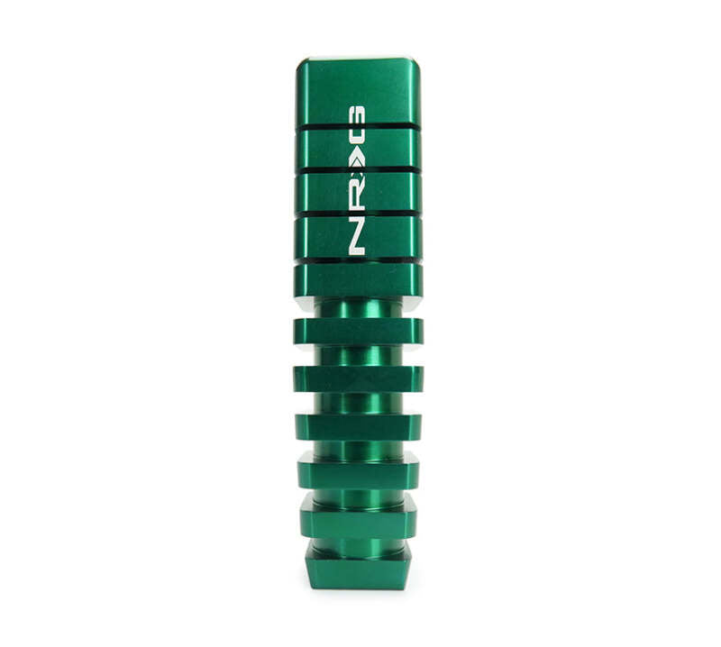 NRG Shift Knob - 20 Year Anniversary Weighted Square Heat Sink Short - Green-thumbmail-1