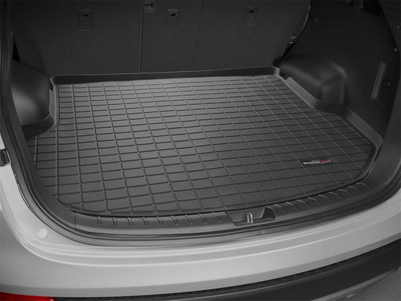 WeatherTech 13+ Hyundai Santa Fe Cargo Liners - Black-thumbmail-3