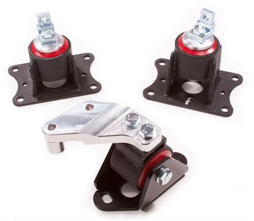 Innovative 04-08 Acura TSX K-Series Black Steel Mounts 75A Bushings-thumbmail-1