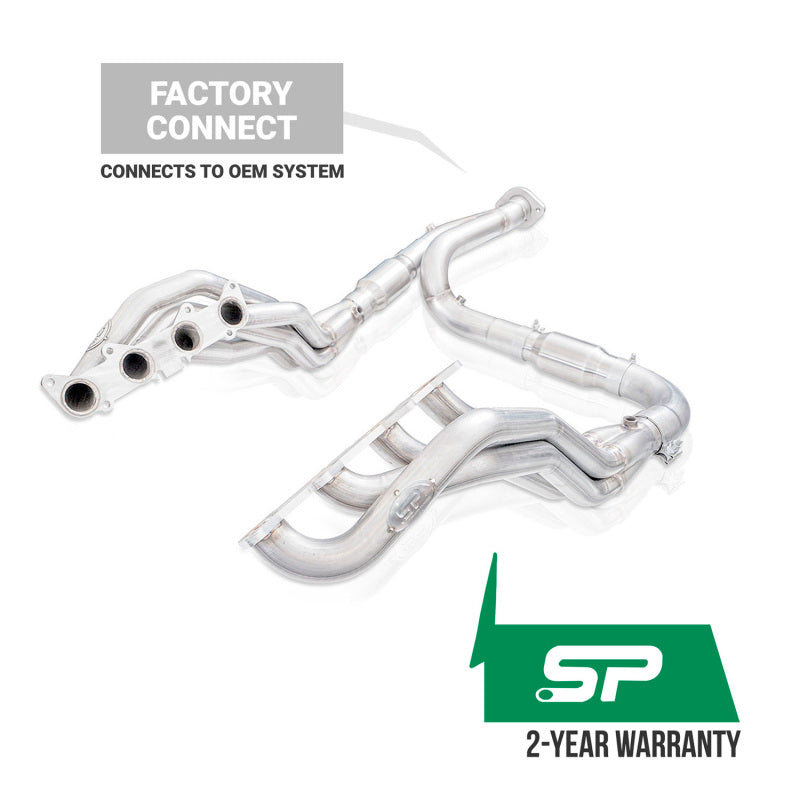 Stainless Works 21-25 Ford F150 5.0L Headers 1-7/8in Primaries High-Flow Cats Factory Conn.-thumbmail-1