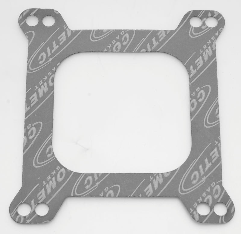 Cometic Holley 4 Barrel 4150 Style .047in Fiber Carburetor Gasket - 3.770in x 3.880in - Open Plenum-thumbmail-1