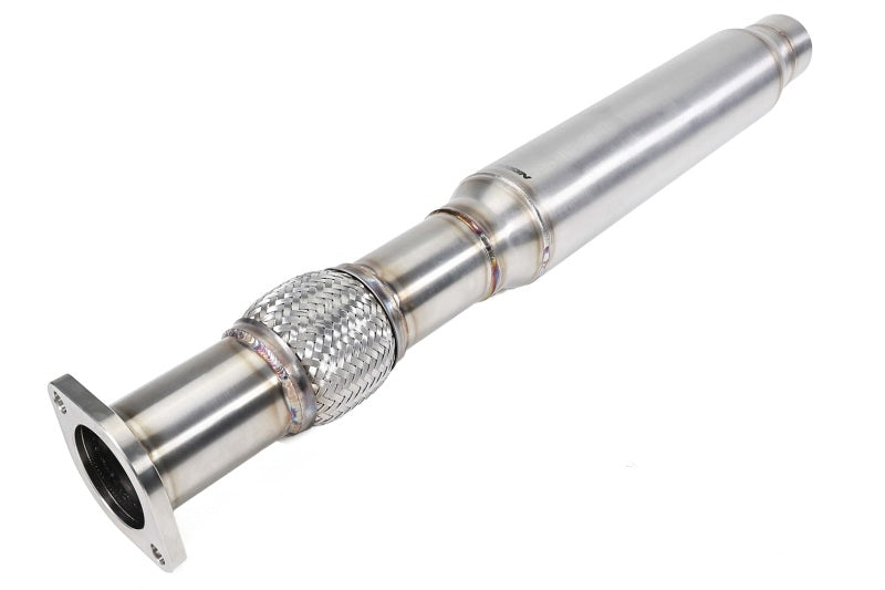Perrin 22-24 Subaru WRX T304 Stainless Steel Midpipe w/ Resonator-thumbmail-2