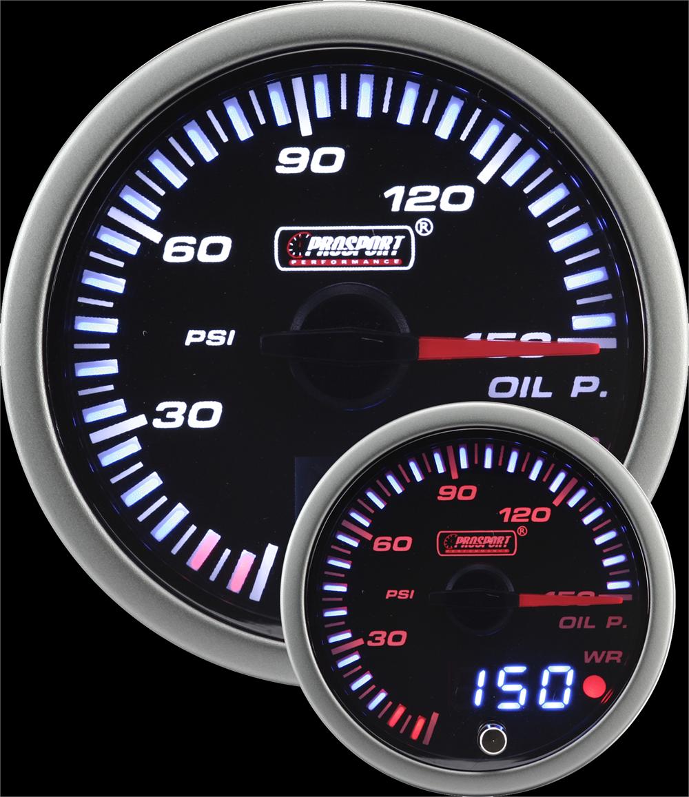 2-1/16" JDM Electrical Oil Pressure Gauge-thumbmail-4