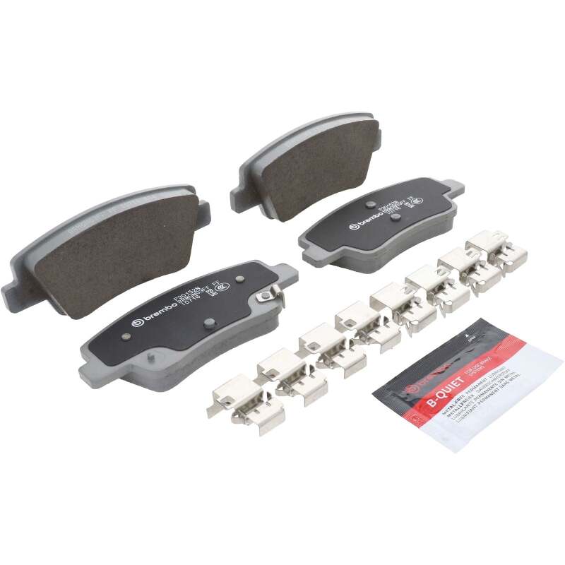 Brembo OE 21-24 Genesis G80/2023 GV60/22-24 GV704/2022 Hyundai Ioniq 5 Ceramic Brake Pad - Rear-thumbmail-1