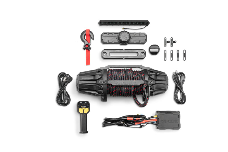RealTruck Universal Traction Recovery 10K Winch - Black-thumbmail-2