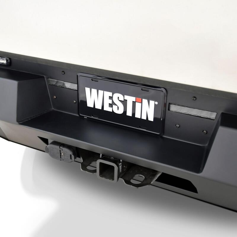 Westin 24-25 Tesla Cybertruck Pro-Series Rear Bumper - Texured Black-thumbmail-5