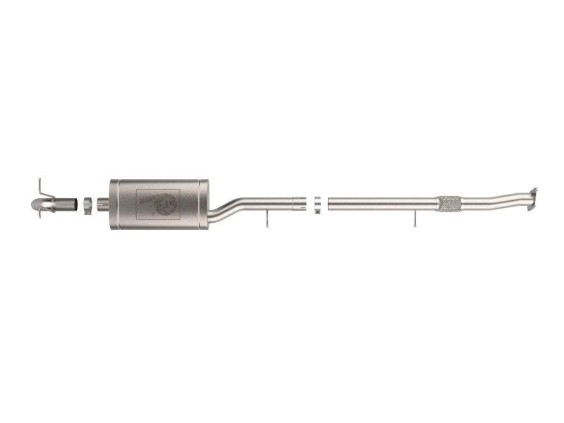 aFe 23-25 GM Colorado/Canyon L4-2.7L (t) ROCK BASHER 3 IN 409 Stainless Steel Cat-Back Exhaust-thumbmail-5