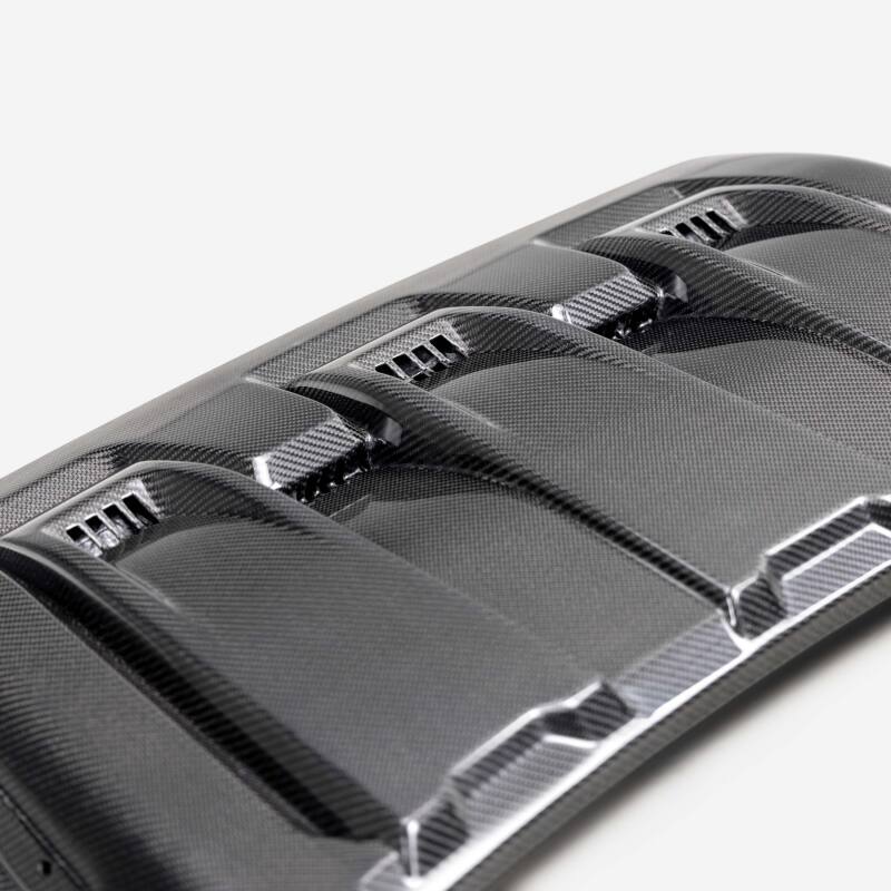 Anderson Composites 23-24 Ford F-150 Raptor R Type-OE Carbon Fiber Hood Vent-thumbmail-1