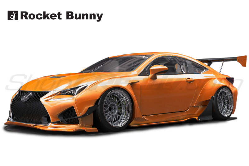 GReddy 2015+ Lexus RC-F Rocket Bunny Full Wide-Body Aero Kit w/o GT Wing-thumbmail-2