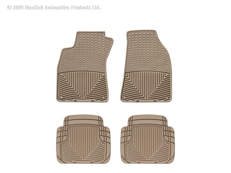 WT Rubber Mats - Rear - Tan-thumbmail-2